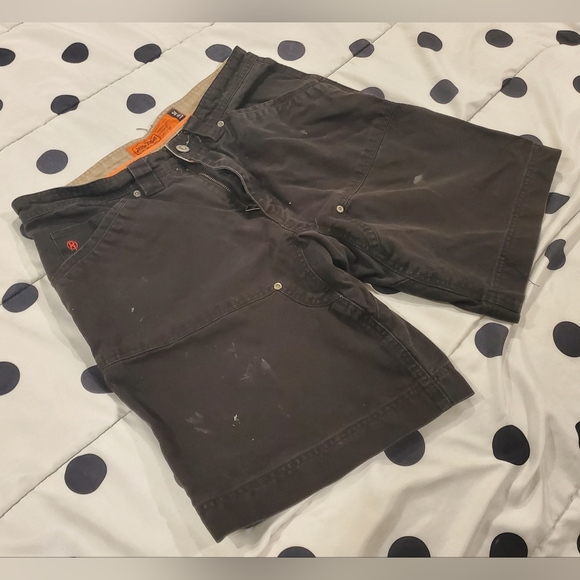 JESSE JAMES Work Shorts ☆ Black ☆ SIZE 34 MENS - Picture 3 of 9